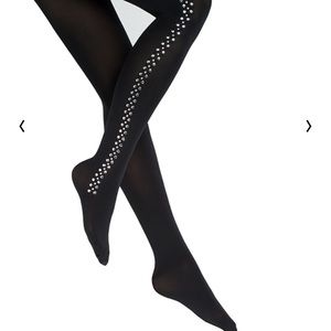 Wolford Roxanne Stud Tights NEW